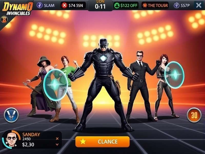 Dynamo Invincibles Character Roster